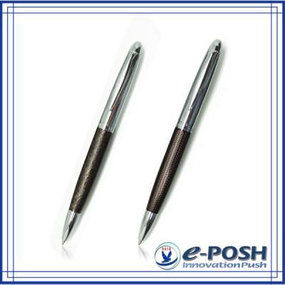 China office & School Pen Chocolate parker Refill Laser Engraving Lacquer Metal Ballpoint Pen Translucent Pen for sale