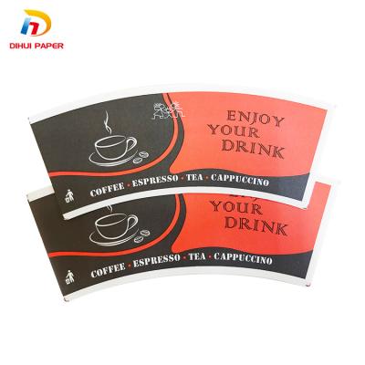 China Manufacturer wholesale custom paper cup fan raw material waterproof pe coated 180gm paper for sale