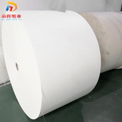 China Food Grade Greaseproof Paper Cup Disposable Material Pe Coated Kraft Paper Roll Cup Jumbo Paper Cup Fan Pe Coated Roll for sale