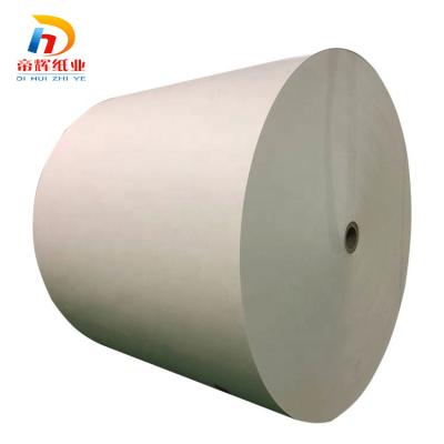 China Waterproof Dihui Food Grade 150Gsm-320Gsm Printed Kraft Paper Cup Raw Material Single Side White Pe Coated Paper Roll for sale