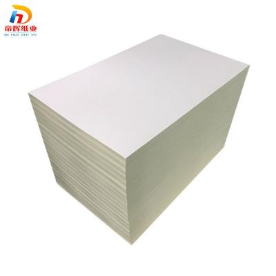 China Food grade waterproof biodegradable pe one side double layer printed kraft paper cupstock paper cup fan for making cup foil paper for sale