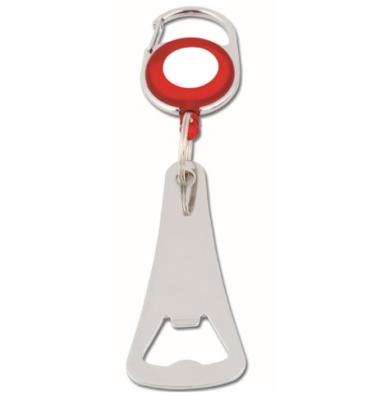 China Metal Metal Bottle Opener With Retractable Pull Main Spool for sale