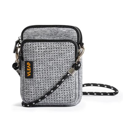 China High Quality Cross Perforated Waterproof Oil-proof Shoulder Bag Luxury Messenger Bag Manufacturer - Body Women for sale