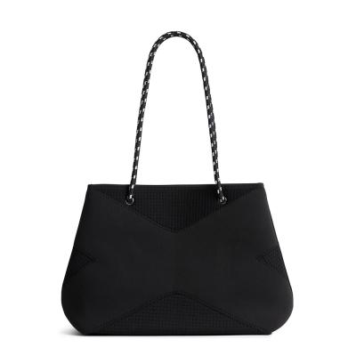 China Luxury Oil-proof Casual Waterproof Feminine Bag Women Simple Leather Trim Handbags Women's Shoulder Bag for sale