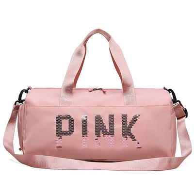 China Stylish Outdoor Travel Sports Fitness Oxford Yoga Woman Gym Unisex Lightweight Duffel Bag for sale