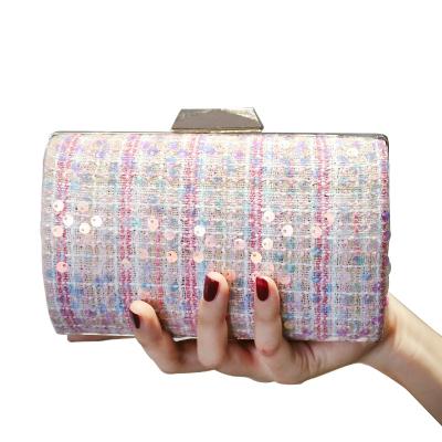 China Beautiful Polyester Luxury Evening Clutch Bags Ladies Clutch Bag For Woman for sale