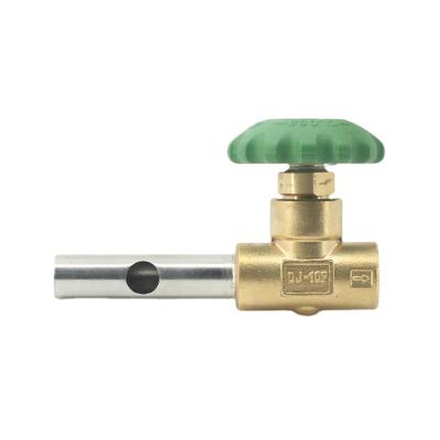 China General brass straight type Y type short stem cryogenic ball valve ball valve for LNG application for sale