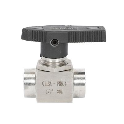 China Square General High Pressure Stainless Steel Faced Ball Valve 6.4MPa 1/4