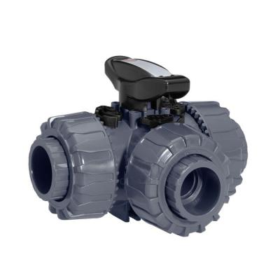 China General 3 Way PVC-U Ball Valve for sale