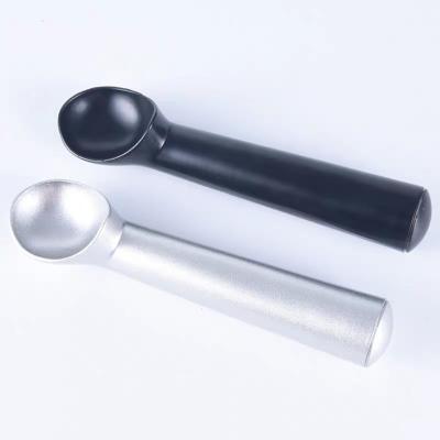 China Viable Ice Cream Scoop Tools Aluminum Alloy Portable Non-Stick Antifreeze Ice Cream Scoop Spoon For Kitchen Home Accessories for sale