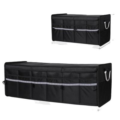 China 13 Years Factory Sale Mid Size Oxford Polyester Car Trunk Organizer /car Storage Box Convenient for sale