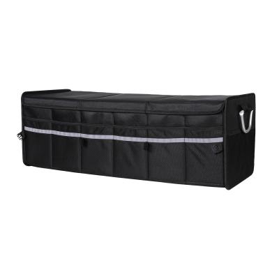 China Best Quality Low Price Universal Appearance High Quality Oxford Cloth Beautiful Covered Storage Boxes For Car Trunk for sale