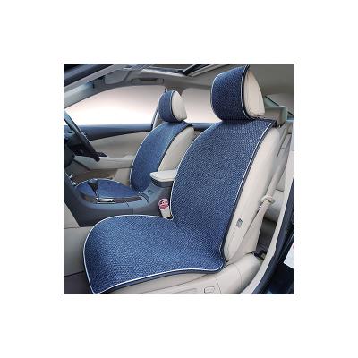 China Easy To Install And Wash Up Comfortable Linen Car Cushion Fashion Car Seat Protector Cushion for sale