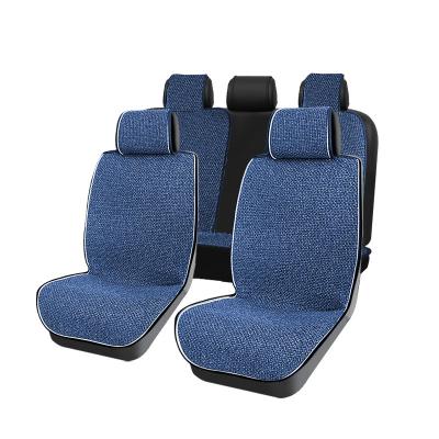 China Easy To Install And Wash Up Accessories Cushion Fashion Design High Quality Linen Car Interior Cushion for sale