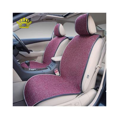 China High Quality Universal Fashion Design Seat Covers Car Linen Cushion High Quality Car Seat for sale