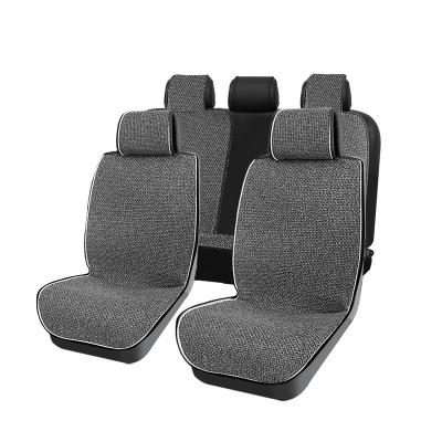 China High Quality Hot Selling Linen Car Cushion Seat Cover Universal Car Seat Covers Supplier for sale