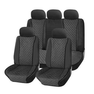 China 2022 Universal 5pcs Luxury Car Seat Cover Promotion Car Seat Cover Set For Woman for sale