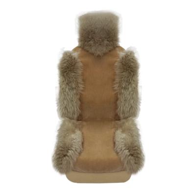 China Luxury New Listing Wool Fur Car Seat Cover Fashion Winter Natural Car Seat Cover for sale