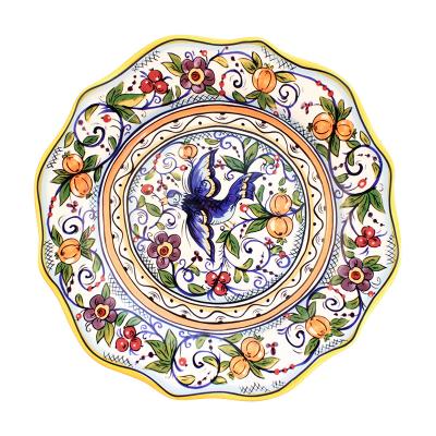 China Sustainable Wholesale White Ceramic Dish BK08 Dinnerware Set Cheap Custom Printed Dish Porcelain Dishes for sale