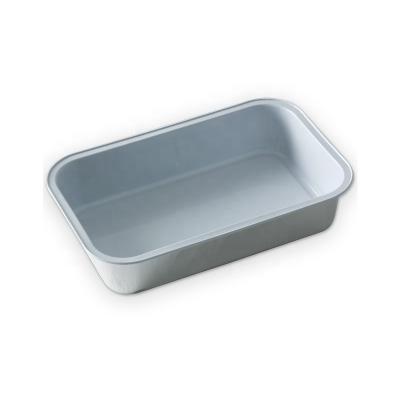 China Airline Food Trays 300ml Rectangular Aluminum Aluminum Tray Food Container Take-Out Container for sale