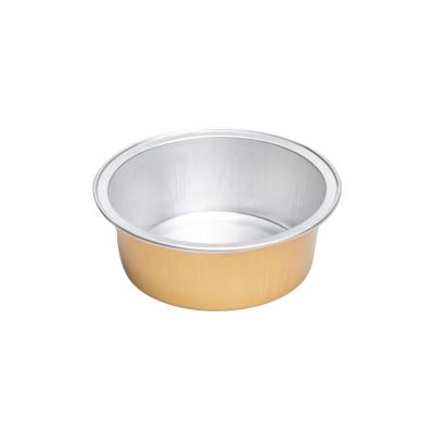 China Food Grade 25ml Disposable Aluminum Sauce Container Take Out Sauce Packaging Containers With Foil Lid for sale