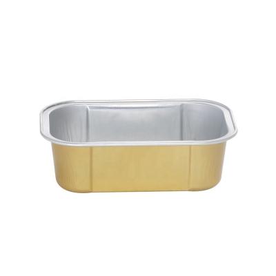 China 168ml Recyclable Sealable Aluminum Foil PP-Coated Container For Sauces for sale