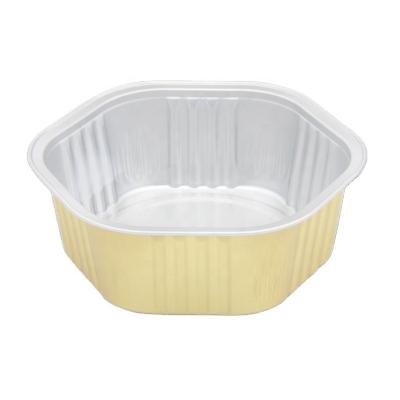 China Packaging Disposable Container / Smooth-wall Aluminum Foil Tray for sale