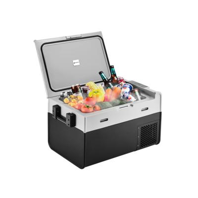 China Portable Freezer Fridge 12v Car Fridge With Dual Compressor Zone For Travel Camping 650*400*465mm for sale