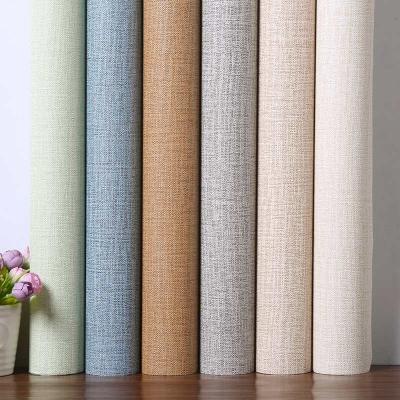 China Waterproof+ECO-Friendly+Self-adhesive Classic Canvas Wallpapers Self Adhesive Wallpaper with Best Price for sale