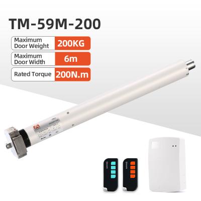 China AAVAQ TM-59M 200N WiFi Smart Null Tubular Motor for Fast Garage Doors for sale