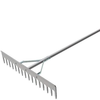 China Cultivating rake hand tool aluminum rake for daily use drying grain in the sun for sale