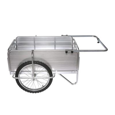 China Dura Fold-Out Multi-Purpose Aluminum Utility Trolley Cart Yard Trolley Dura-rustproof Tools Trolley for sale