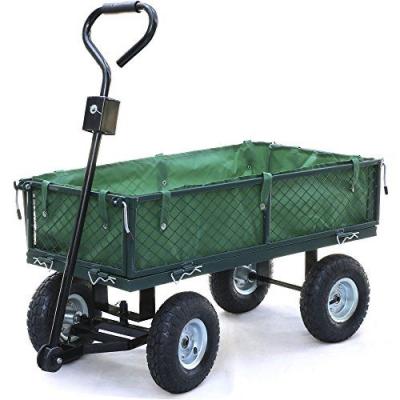 China Tools Metal Mesh Garden Cart With Removable Sides For Garden Work for sale