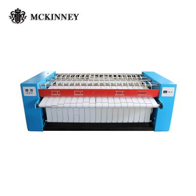 China Fully automatic hotel shop laundry flatwork ironer bed sheets roller ironing machine 4040*1400*1260mm for sale