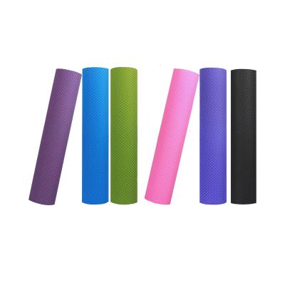 China Sports Yoga Mat Wholesale Eva Foam Thick Suede etc. Printed Custom Eco Friendly PU Tape Pilates Yoga Mat With Logo for sale