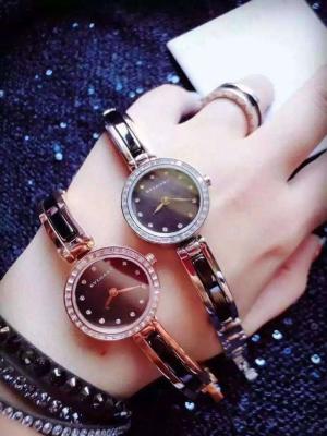 China High class fashion luxury glass women Bvlgari watch free shipping for sale