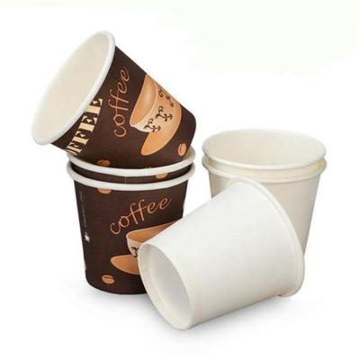 China White 100ml Disposable Single Wall Paper Cups of 10oz, 12oz, 16oz, 20oz, 22oz for sale