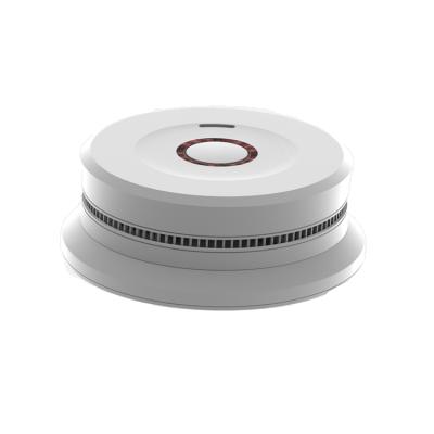 China Plastic Tamper Alarm TUYA WIFI Cover Fire Alarm Smoke Detector With EN 14604 Certificate for sale