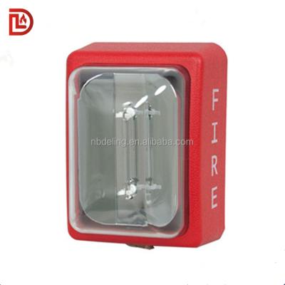 China Waterproof / Waterproof Mini Fire Alarm System Use Fire Alarm Siren With Strobe Light for sale