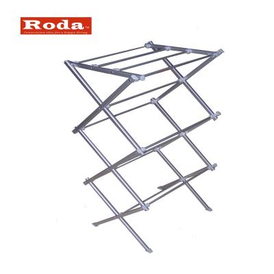 China Fashion Design Hot Selling Compact Cloth Drying Rack Foldable Clothes Drying Rack RAT for sale