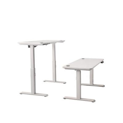 China (Height) Customized Stainless Steel Height Adjustable Portable Electric Sit To Stand Desk for sale