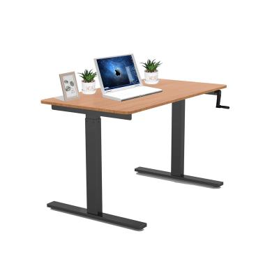 China Perfect Economic Single Height Adjustable Legs Motorized Design 2 Electric Control (Height) Motorized Lift Up To Down Standing Desk for sale