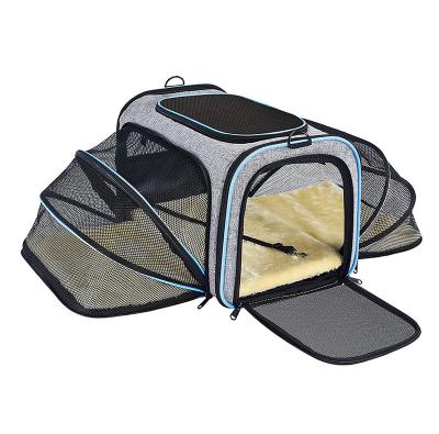 China Breathable Hot Sale Dog Travel Bag Pet Shop Bags Collapsible Dog Carrier Bag for sale