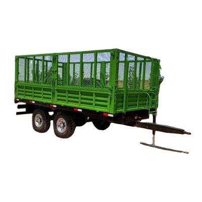 China Durable Agricultural Machinery Trailer Bucket Tractor Trailer Dumping Trailer Support Customization for sale