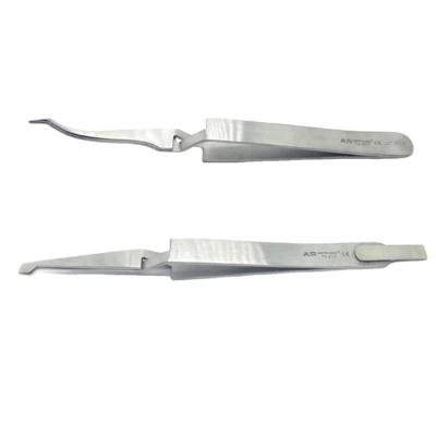 China Easy Access Metal Orthodontic Buccal Tube Tweezer For Bracket Holders for sale