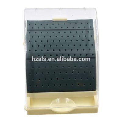 China TOP Dental Dental Bur Block Holder Station with Pull Out Drawer Holds142 burs/ Dental Lab products for sale