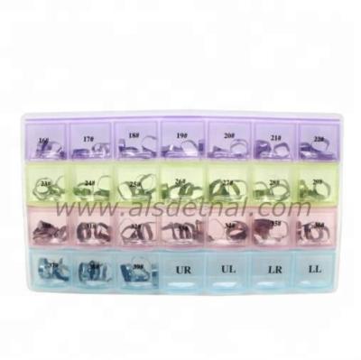 China GB15979-2002 Dental Orthodontic Molar Bands Bracket For Teeth Treatment for sale