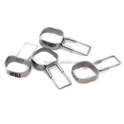 China Lingual Dental Orthodontic Molar Band Preformed Space Maintainer With Buccal Tube for sale