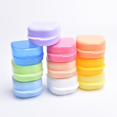 China Organize and Protect Your Dentures with Our Plastic Dental Denture Box/orthodontic Teeth Retainer Case/box for sale