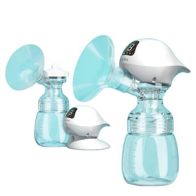 China Silica Gel Hot Single Electric Portable Bpa Free With 9 Levels Increase Breast Pump OEM Wireless Breast Milk Collector for sale